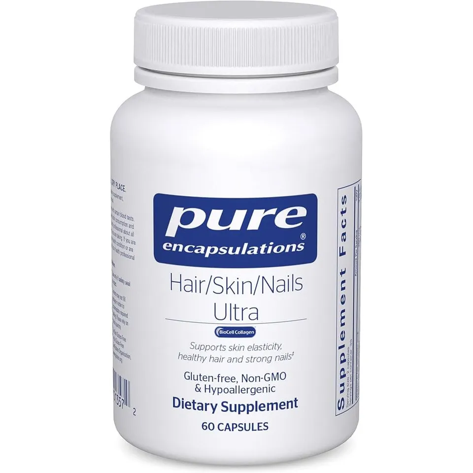 Pure Encapsulations Hair Skin Nails Ultra 60 Capsule
