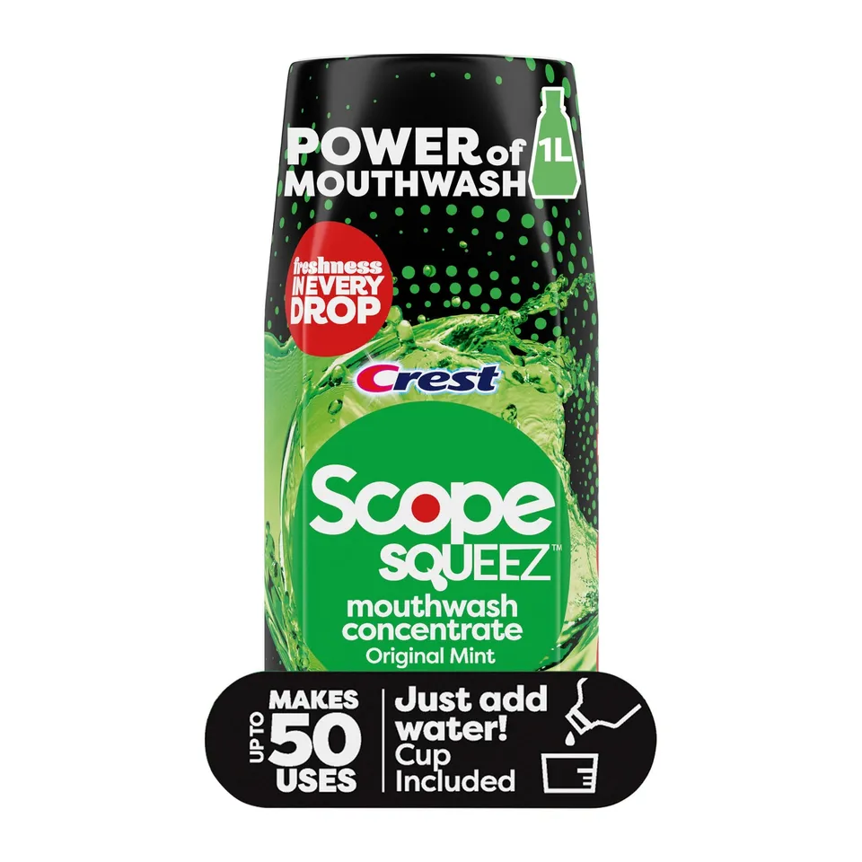 Crest Scope Squeez Collutorio Original Mint 1.69 fl oz