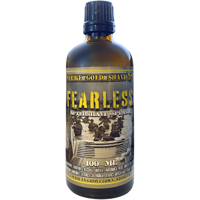 Strike Gold Shave Fearless set rasatura sapone dopobarba