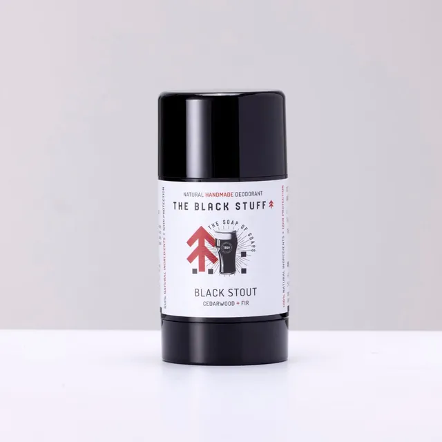 The Black Stuff Black Stout Deodorante Naturale Uomo Legnoso Cedro