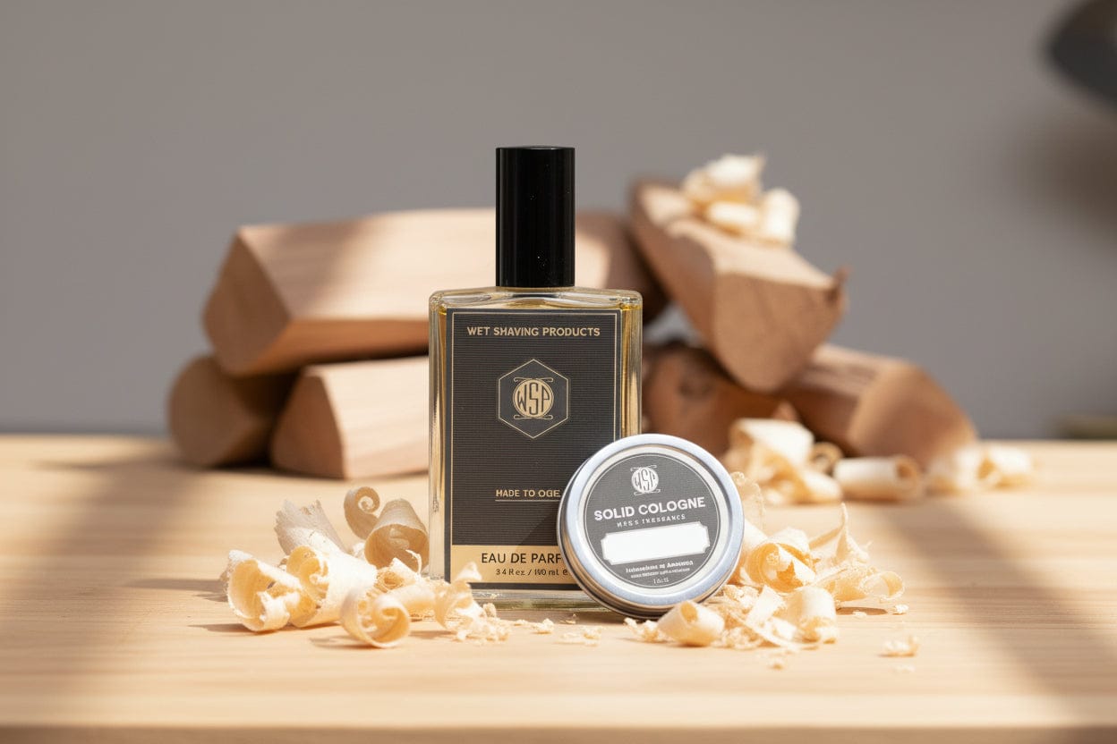 Wet Shaving Products Sandalwood eau de parfum 100ml cremoso