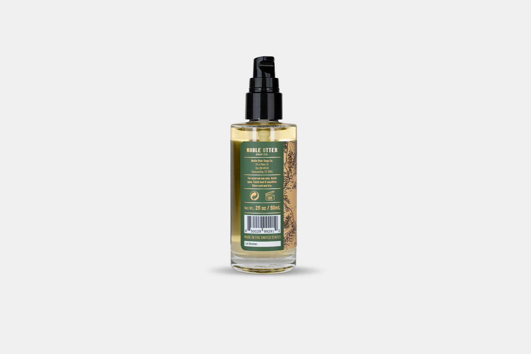 Noble Otter Lorekeeper Olio Barba 60ml Legnoso Cuoio