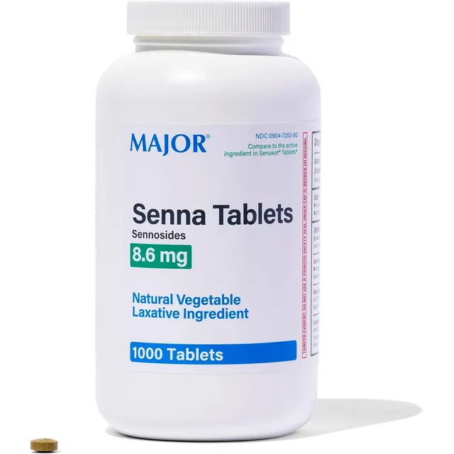 Major Senna 8,6 mg 1000 compresse lassativo vegetale