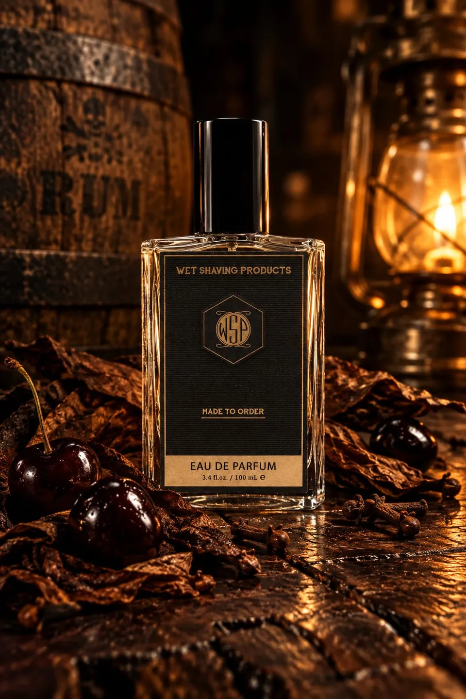 Wet Shaving Products Blackbeard Eau de Parfum 100 ml tabacco e ciliegia