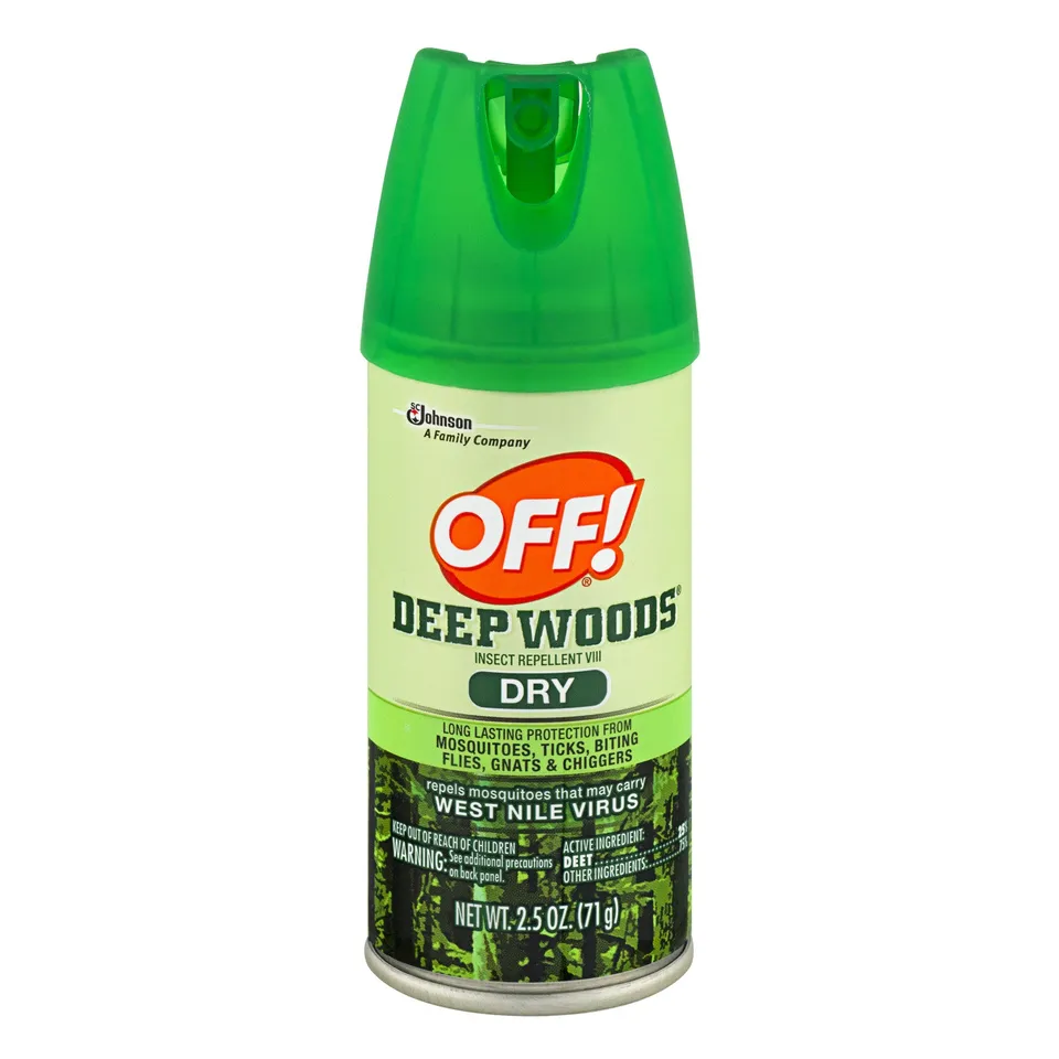 Off Deep Woods spray antizanzare secco 2,5 oz