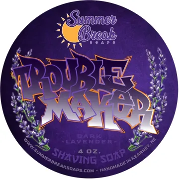 Summer Break Trouble Maker sapone da barba 4 oz lavanda