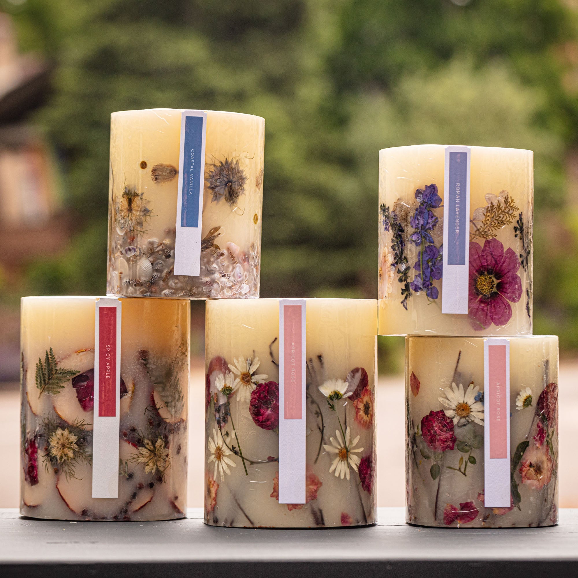 Rosy Rings Botanical Candela Spicy Apple Mela Speziata
