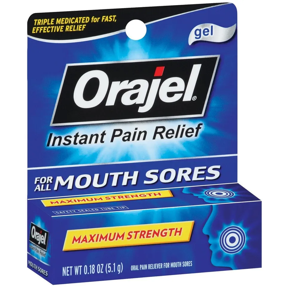 Orajel Mouth Sore gel bocca 5 g per afte e herpes