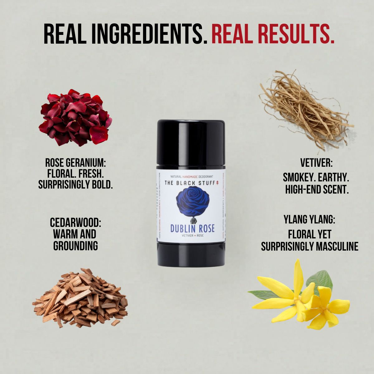 The Black Stuff Dublin Rose deodorante naturale edizione limitata