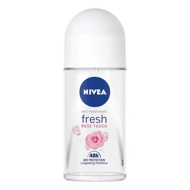 Nivea Fresh Rose Touch Deodorante Roll-On 50 ml 48H rosa