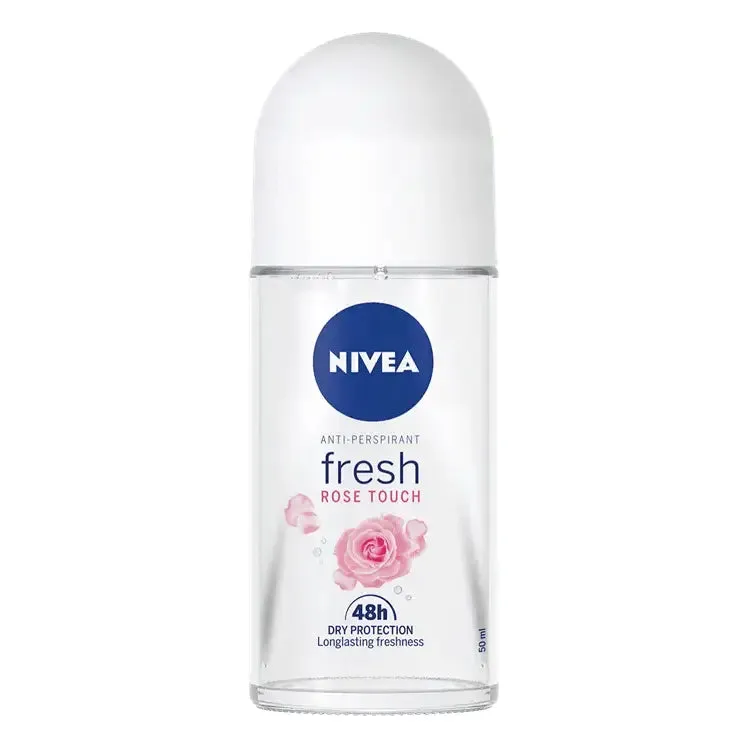 Nivea Fresh Rose Touch Deodorante Roll-On 50 ml 48H rosa