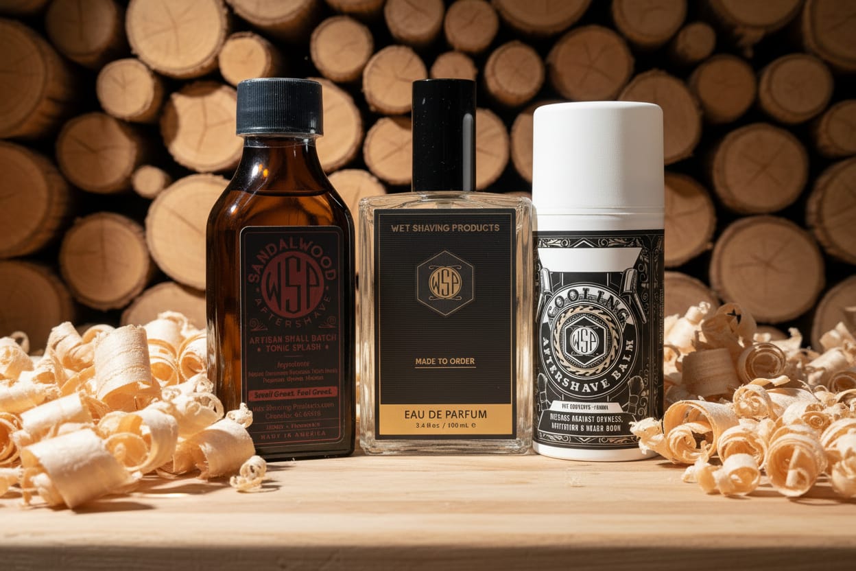 Wet Shaving Products Post-Shave kit dopobarba Barbershop splash+balsamo