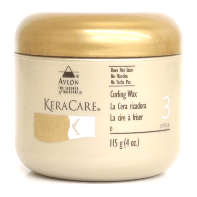 KeraCare Curling Wax Cera Capelli Ricci 4 oz Protezione Calore