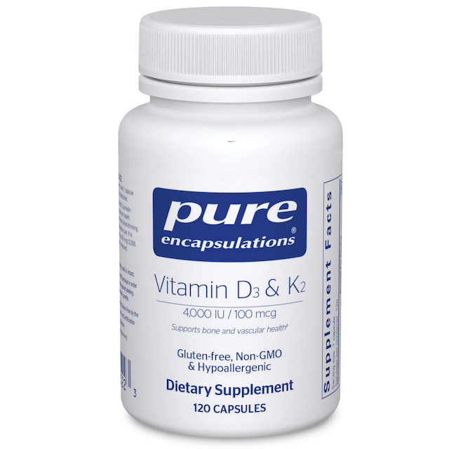 Pure Encapsulations D3 K2 integratore 100 mcg capsule