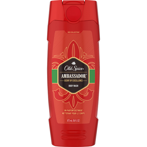 Old Spice Red Collection Ambassador bagnoschiuma uomo 473 ml fresco