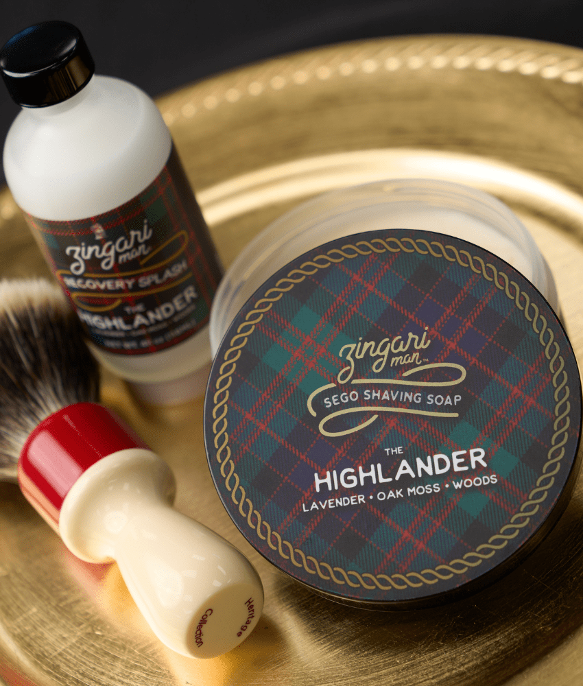 Zingari Man Ultimate Shave Bundle Kit Rasatura Completo