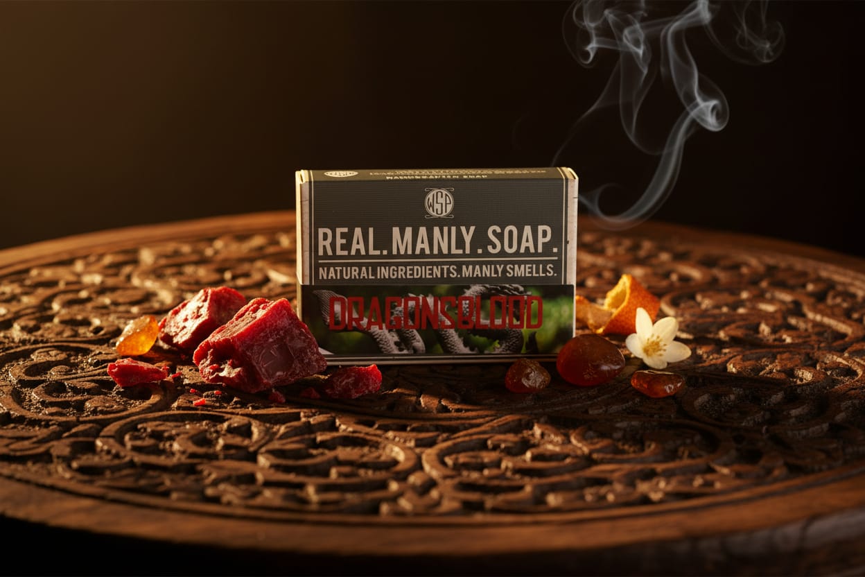 Wet Shaving Products Bar Soap saponetta uomo Dragon's Blood singola