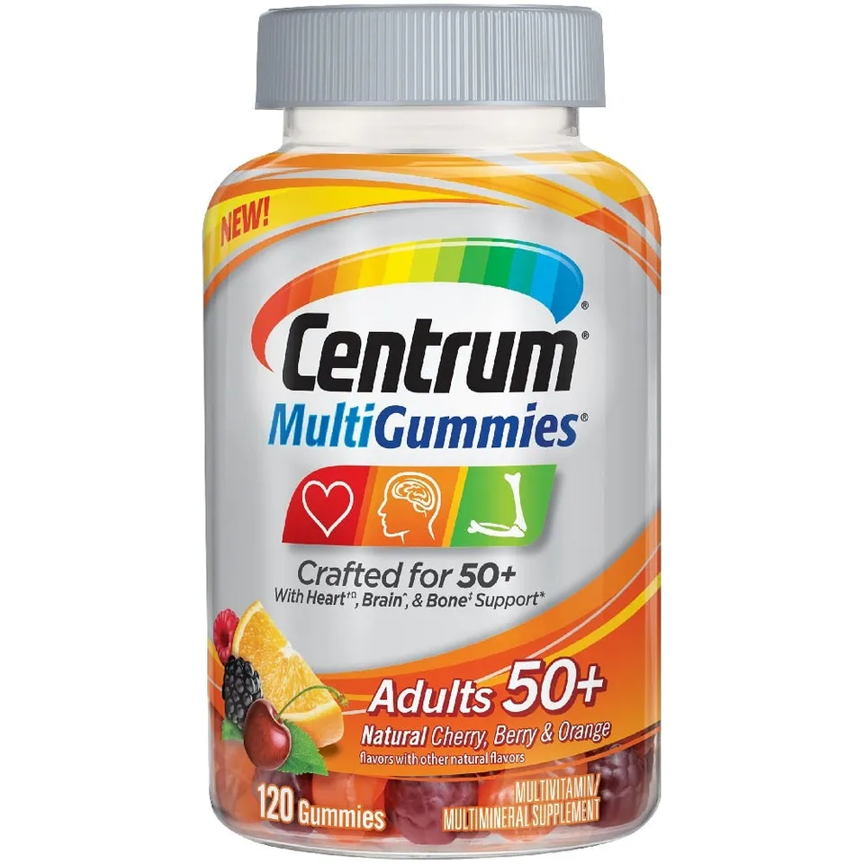 Centrum 50+ Multivitaminico Gommose 120 pz Cuore