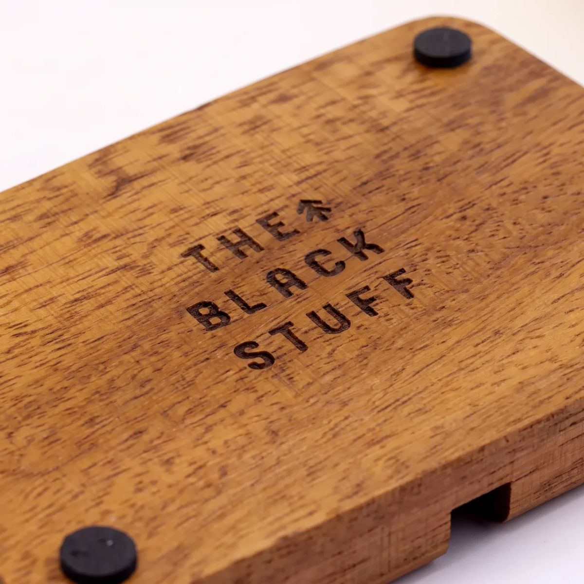 The Black Stuff Soap Saver portasapone legno teak antiscivolo
