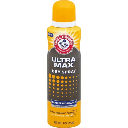 Arm & Hammer Ultra Max deodorante spray secco Peak Performance uomo