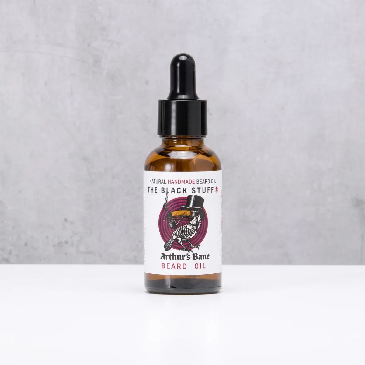 The Black Stuff Arthur's Bane olio barba uomo 60 ml idratante