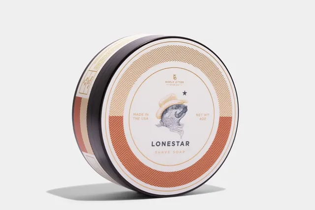 Noble Otter Lonestar Sapone da Barba salvia cuoio 4 oz