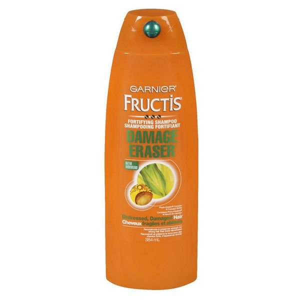 Garnier Fructis Damage Eraser Shampoo Capelli Danneggiati Cheratina