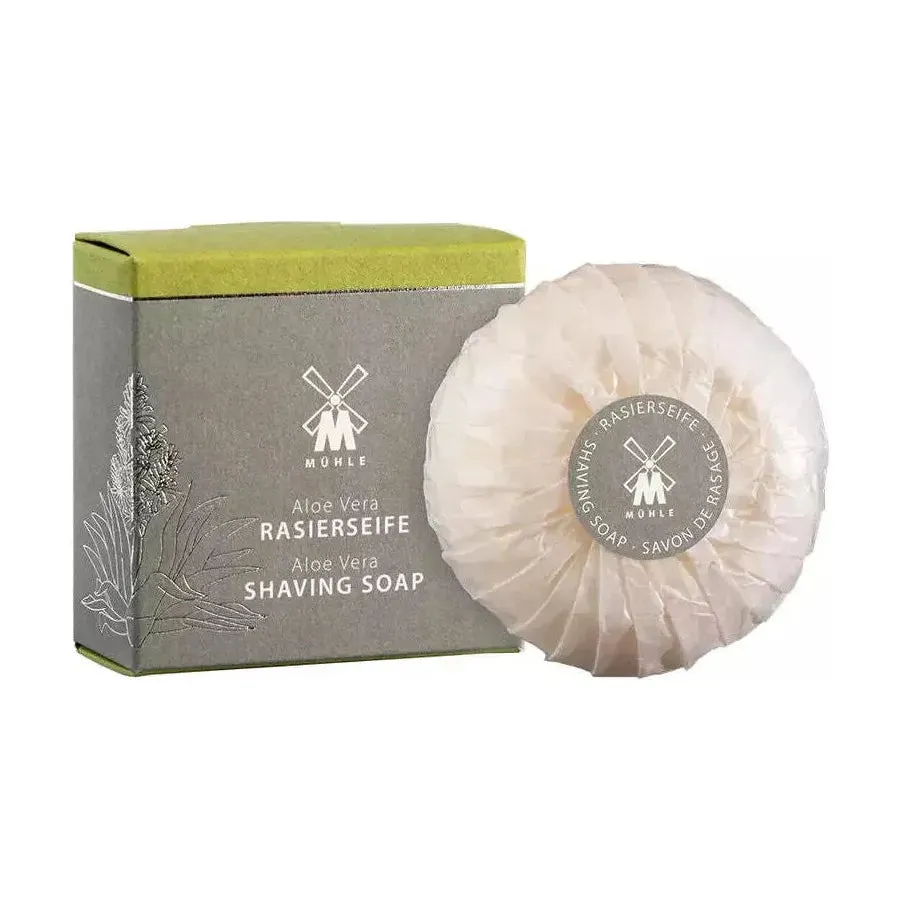Mühle Aloe Vera sapone da barba 65 g pelle sensibile