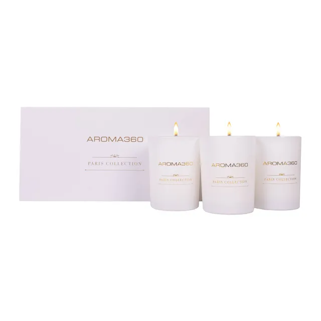 Pasteur Home Paris Collection Trio candele profumate 3x311 g