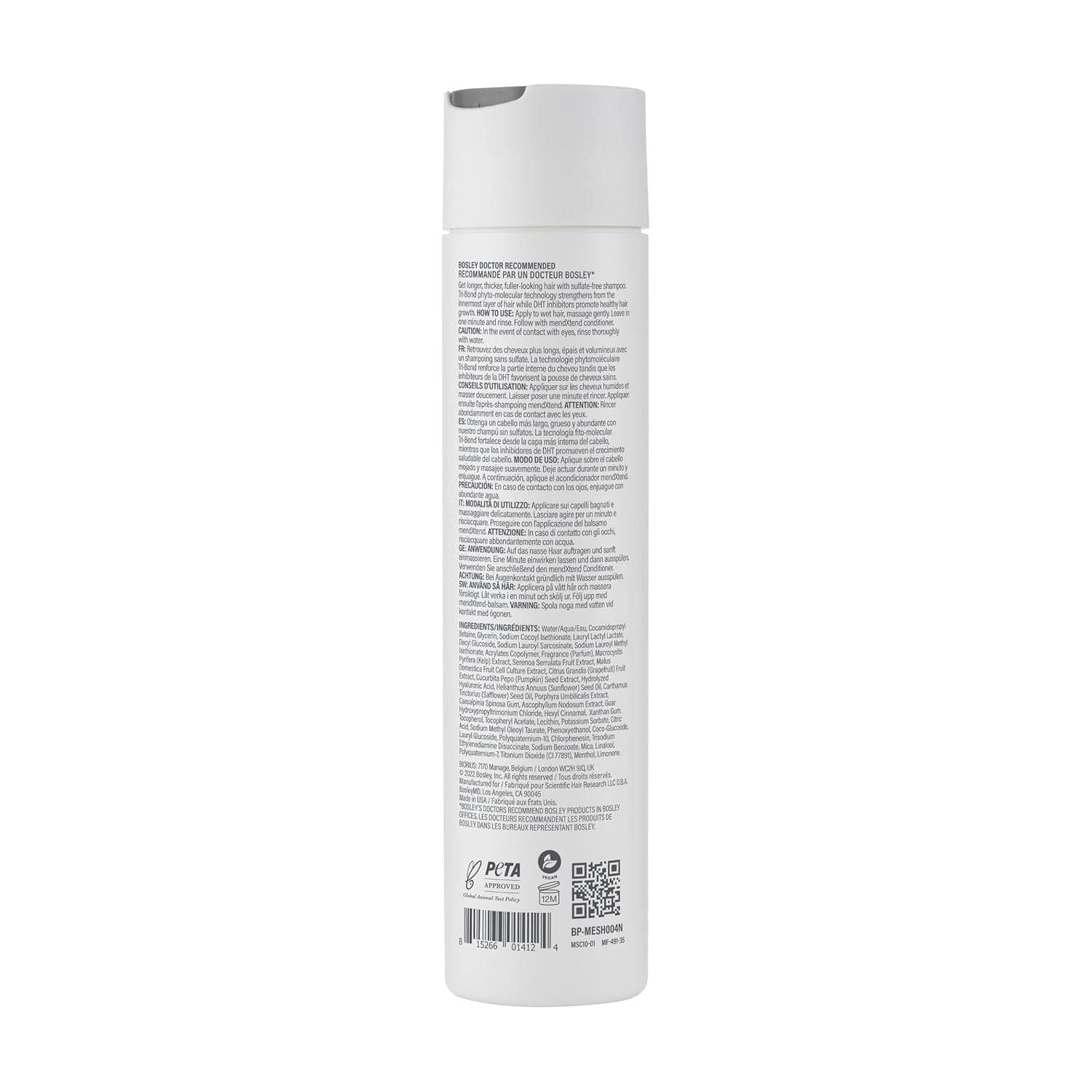 BosleyMD MendXtend Shampoo Rinforzante 300 ml