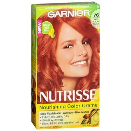 Garnier Nutrisse 76 tinta capelli biondo ramato intenso