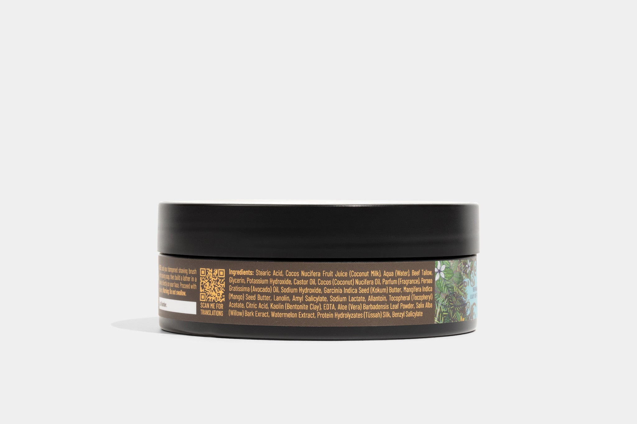Noble Otter Rainroot Sapone da Barba 4 oz Bergamotto Tea Tree