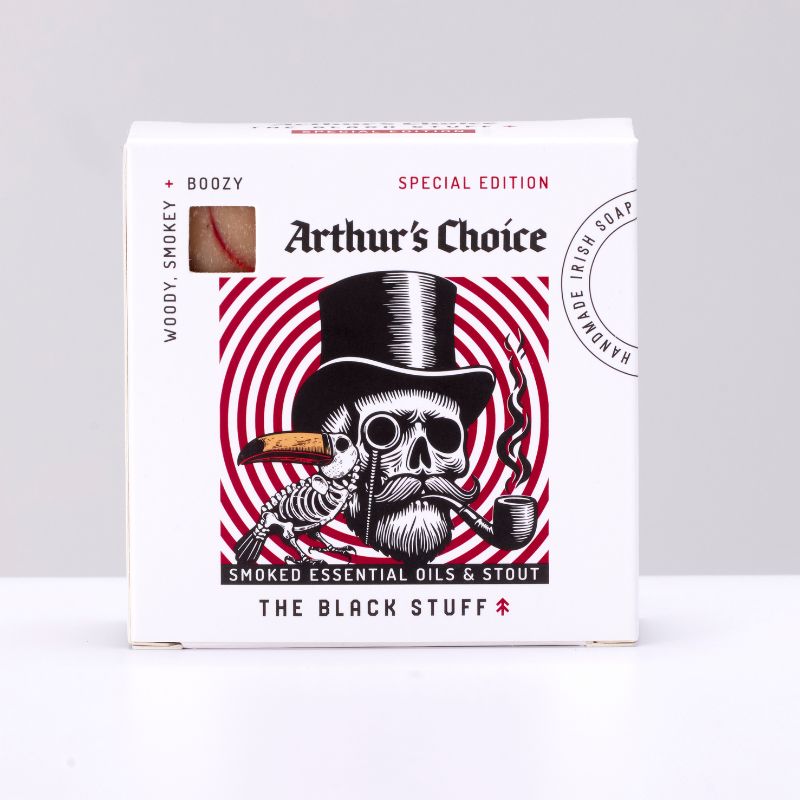 The Black Stuff Arthur's Choice saponetta 150g legno affumicato