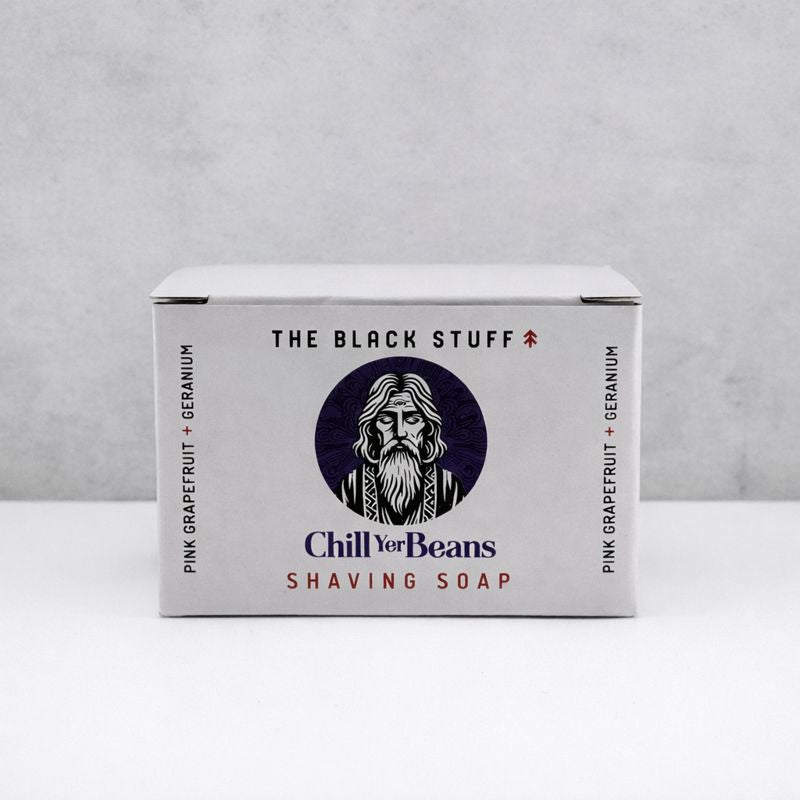 The Black Stuff Chill Yer Beans sapone da barba edizione limitata 155g