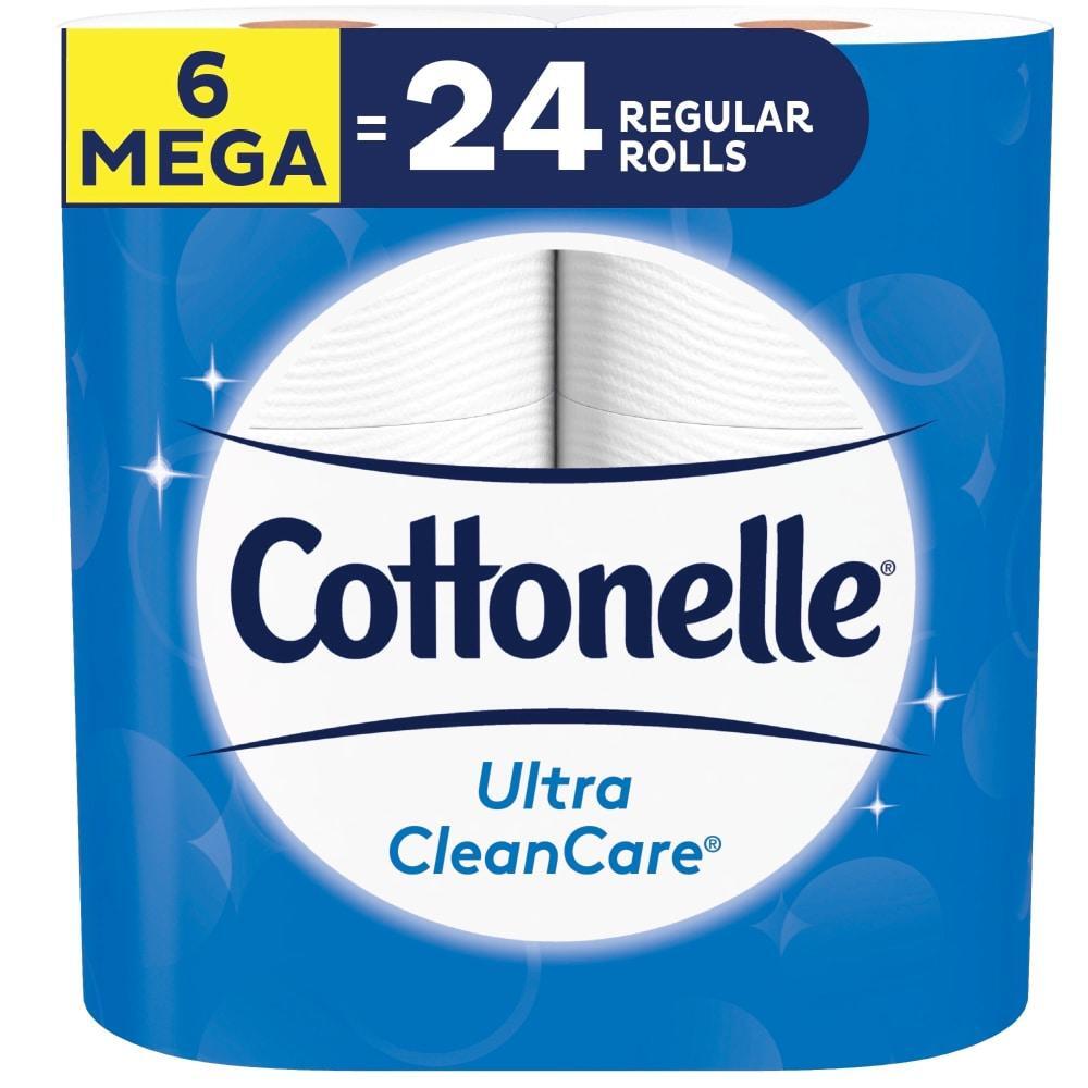 Cottonelle Ultra Clean Care Carta Igienica 6 Maxi Rotoli Forte