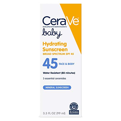 CeraVe Baby solare bimbi lozione SPF 45 3,5 oz