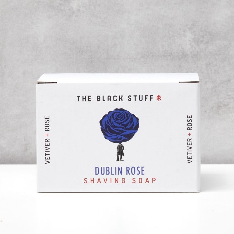 The Black Stuff Shaving Soap Dublin Rose sapone da barba 155g