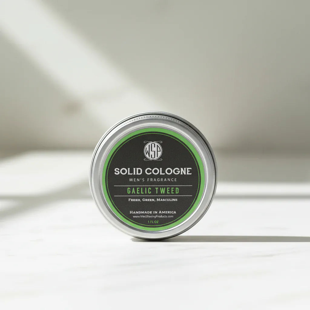 Wet Shaving Products Solid Cologne profumo solido Mahogany