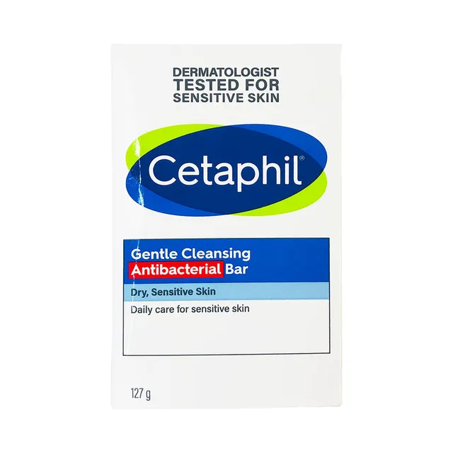 Cetaphil saponetta antibatterica pelle sensibile 127 g