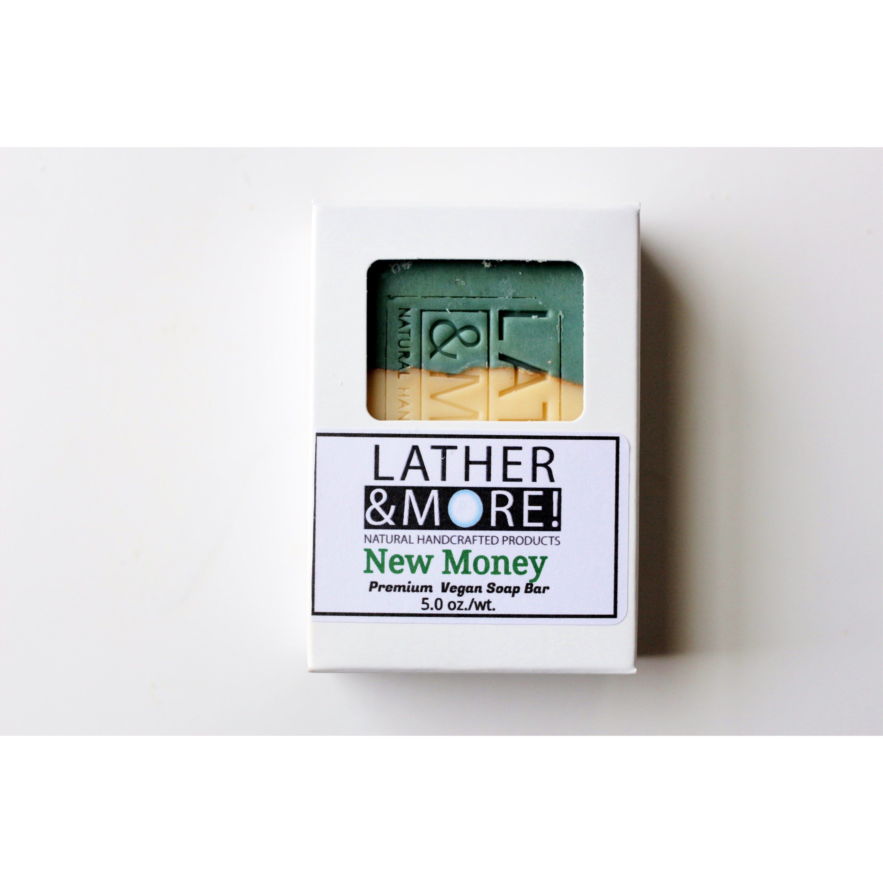New Money Saponetta Uomo Ambra Cedro 5 oz Vegana
