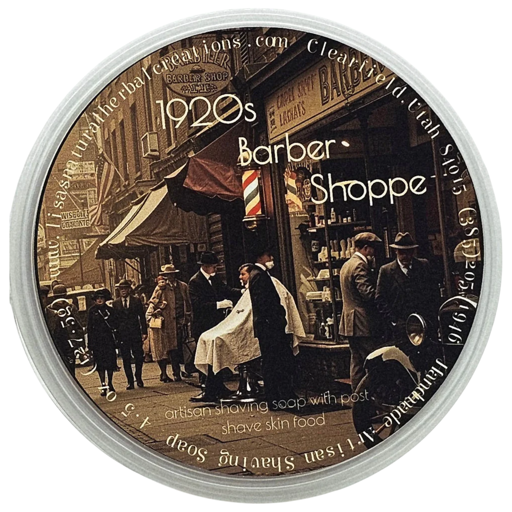 Lisa's 1920s Barber Shoppe sapone da barba 127 g bergamotto