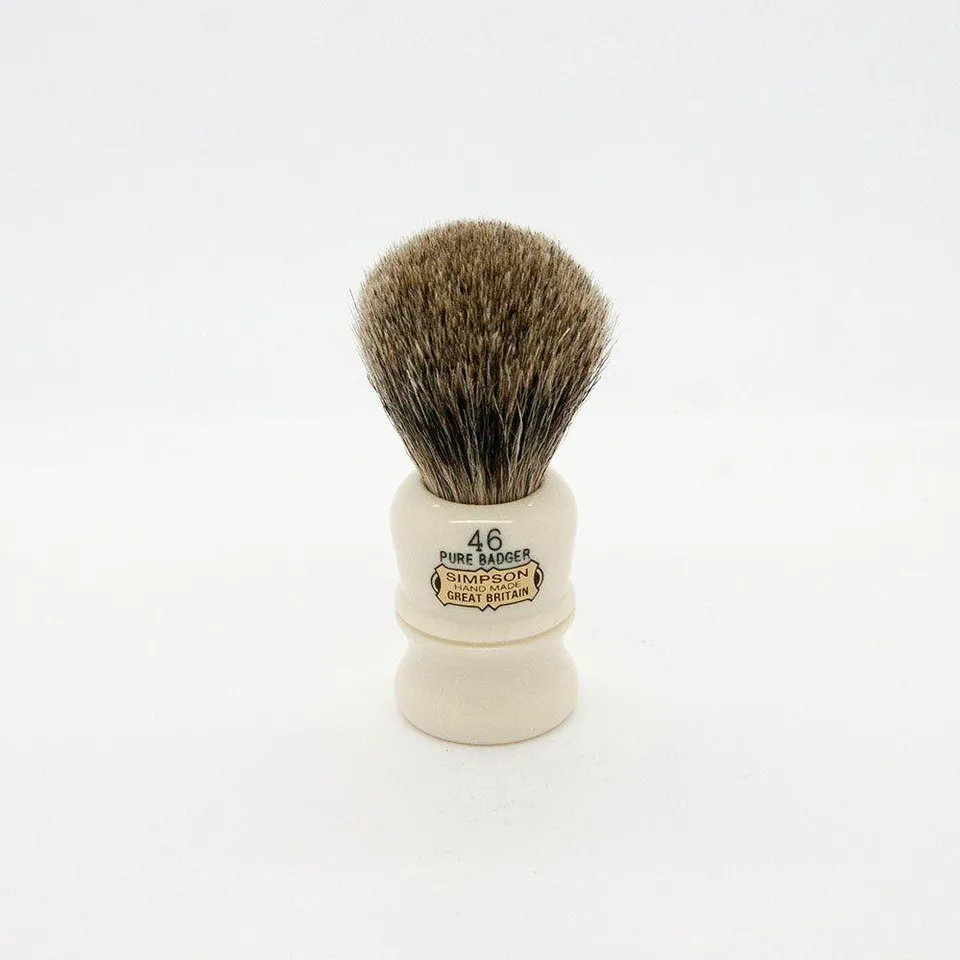 Simpsons Berkeley 46 pennello da barba Pure Badger