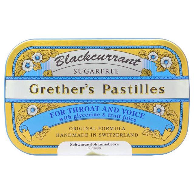 Grether's Pastilles Pastiglie Bocca Secca Ribes Nero 15oz