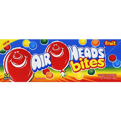 Air Heads Fruit Bites caramelle frutta 24 pack