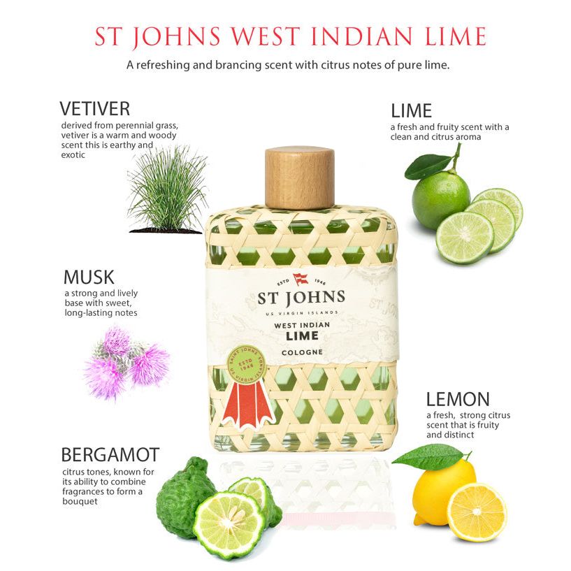St. Johns West Indian Lime Colonia Agrumata Spray 60 ml
