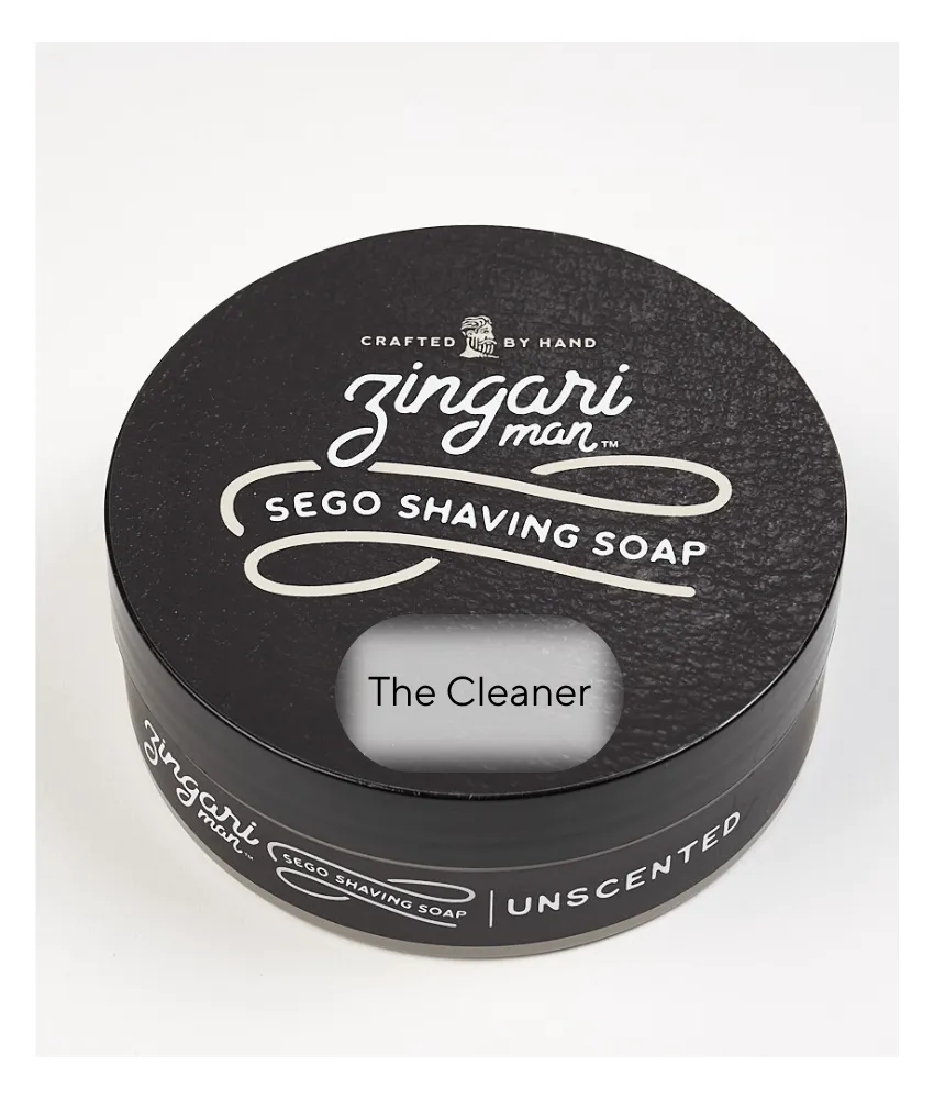 Zingari Man The Cleaner sapone barba arancia e mandarino