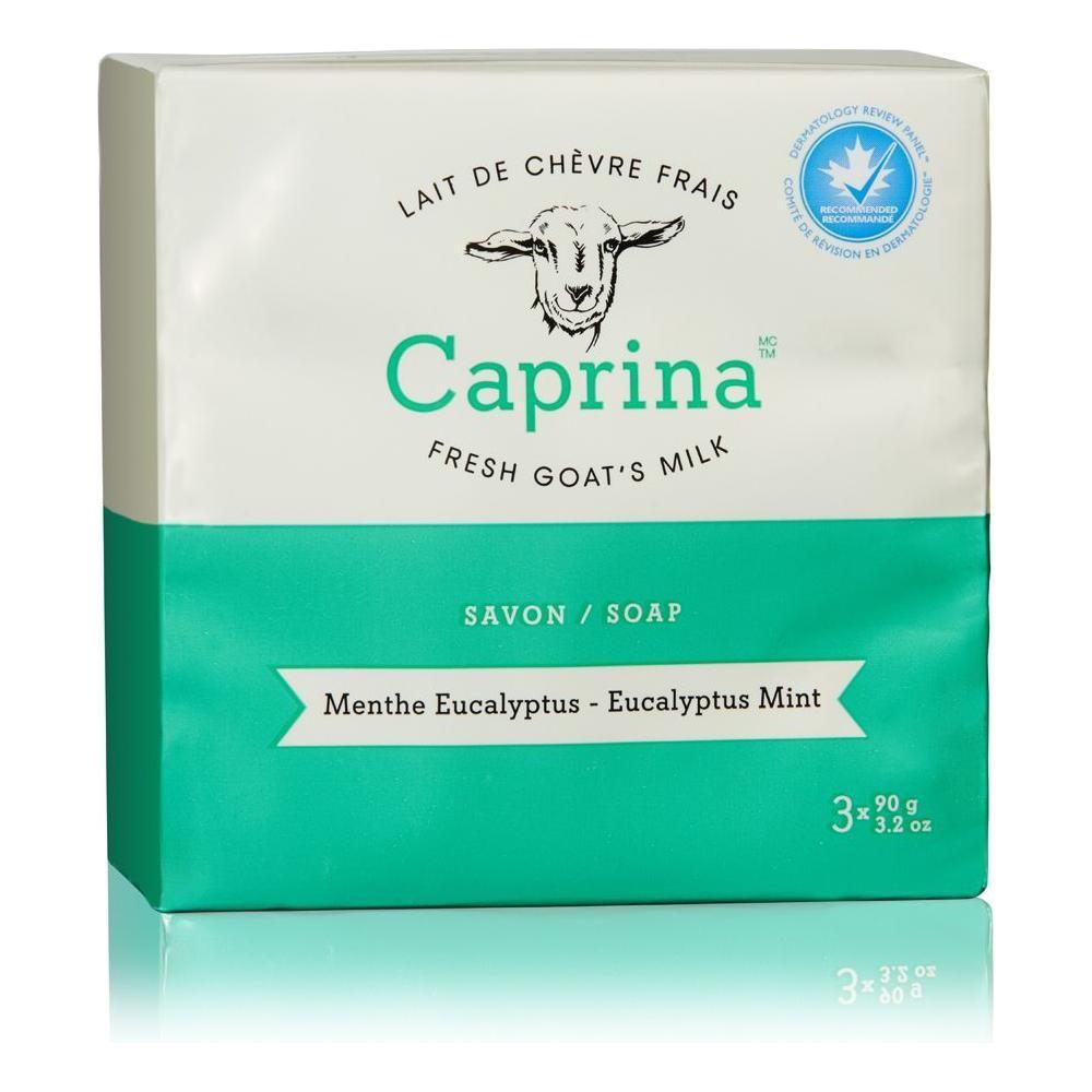 Canus Caprina saponetta latte di capra eucalipto menta 3x90 g