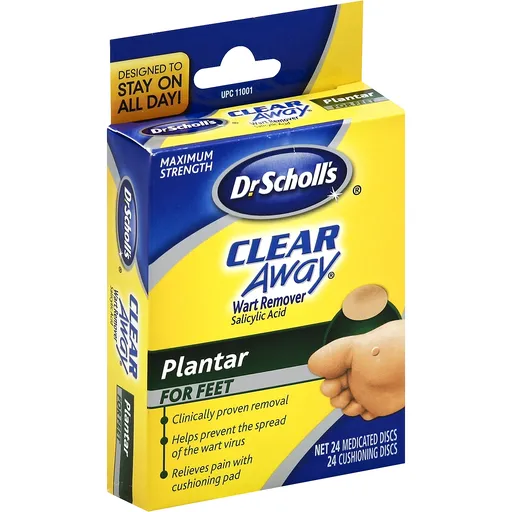 Dr Scholl's Clear Away antiverruche piedi 48 pezzi