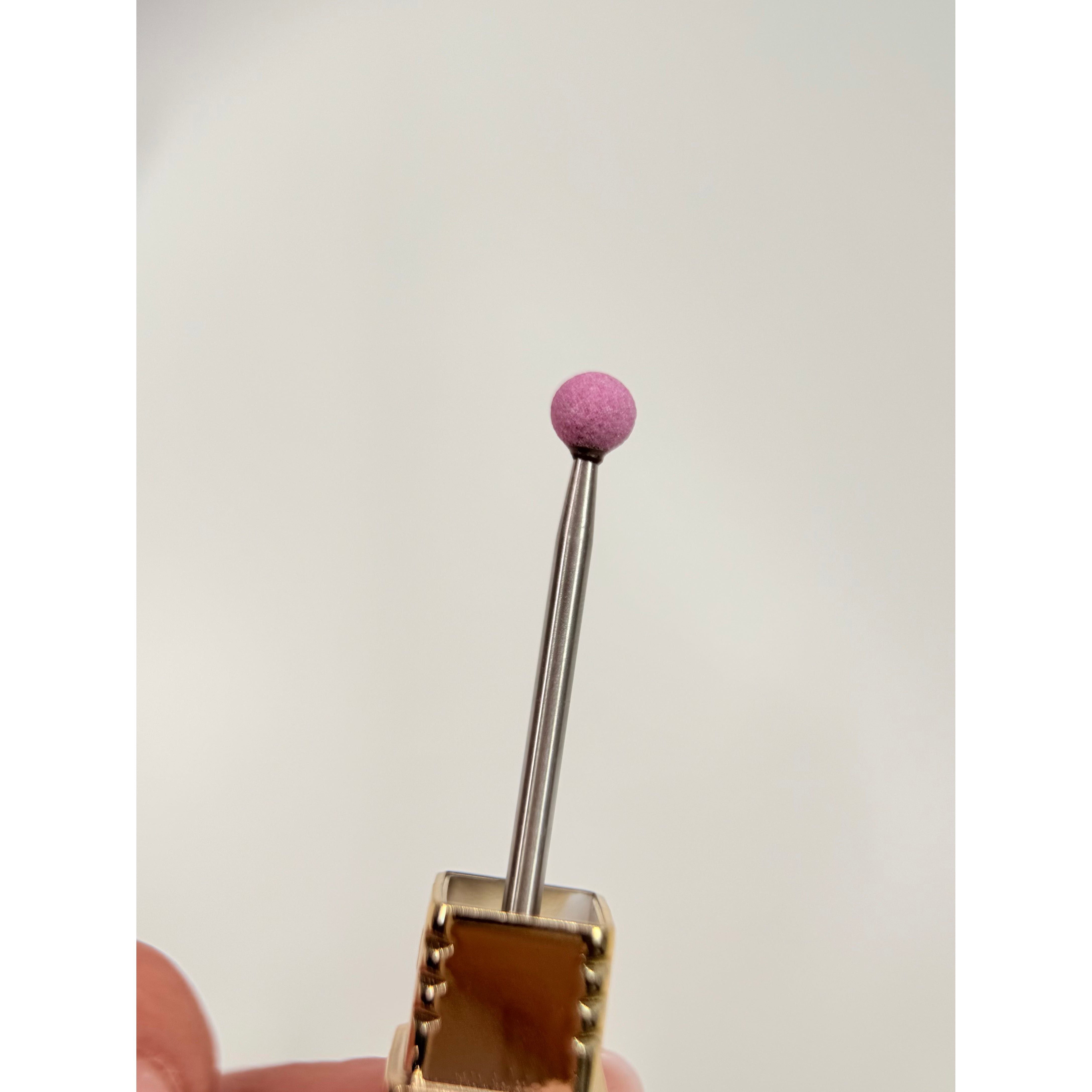 Corundum Pink Ball 11 fresa unghie 5,3 mm manicure