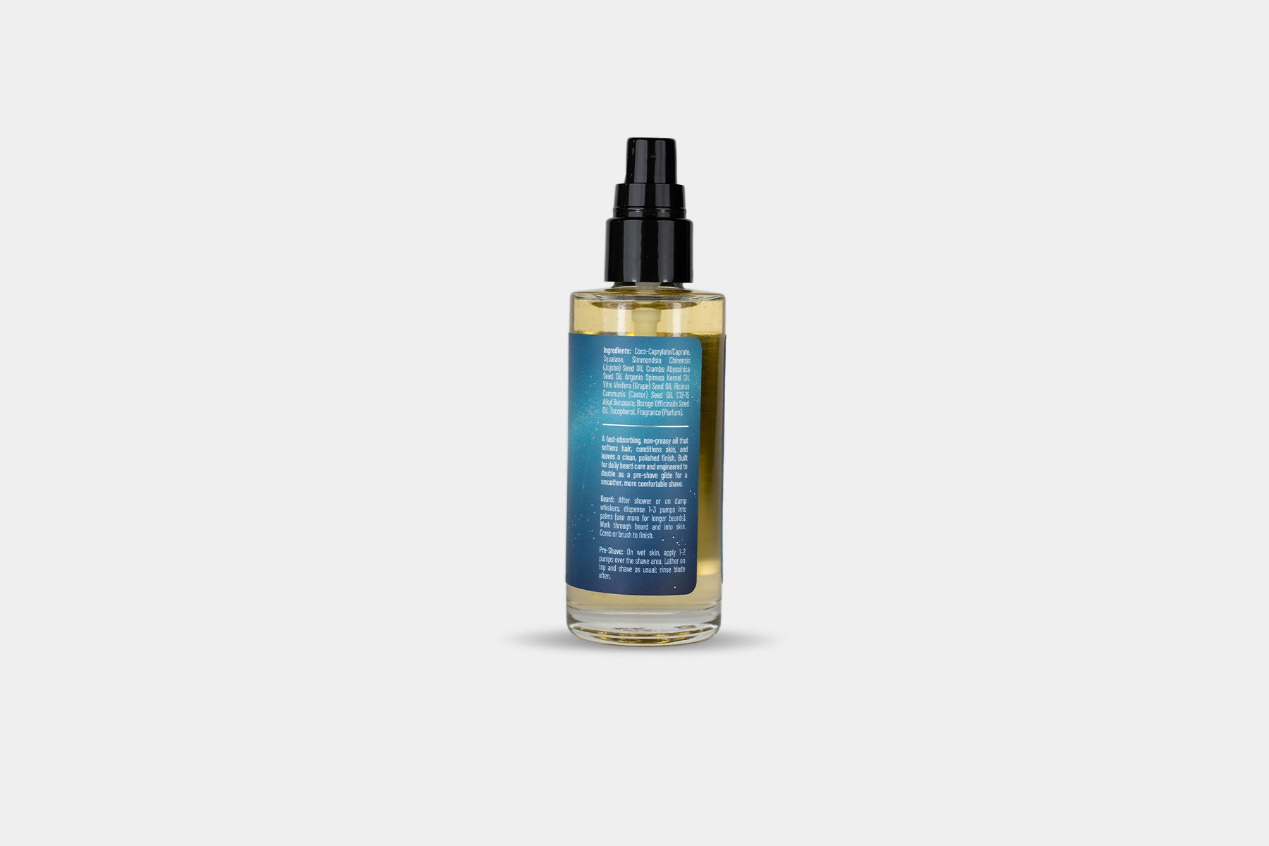 Noble Otter Orbit olio barba 60 ml eucalipto e bergamotto